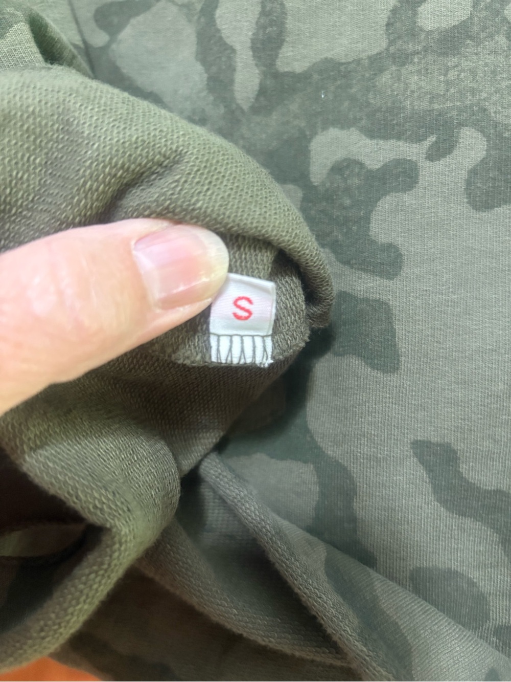 Affliction Olive Green Graphic Hoodie with Skull Emblem Size Small EUC - Picture 7 of 9